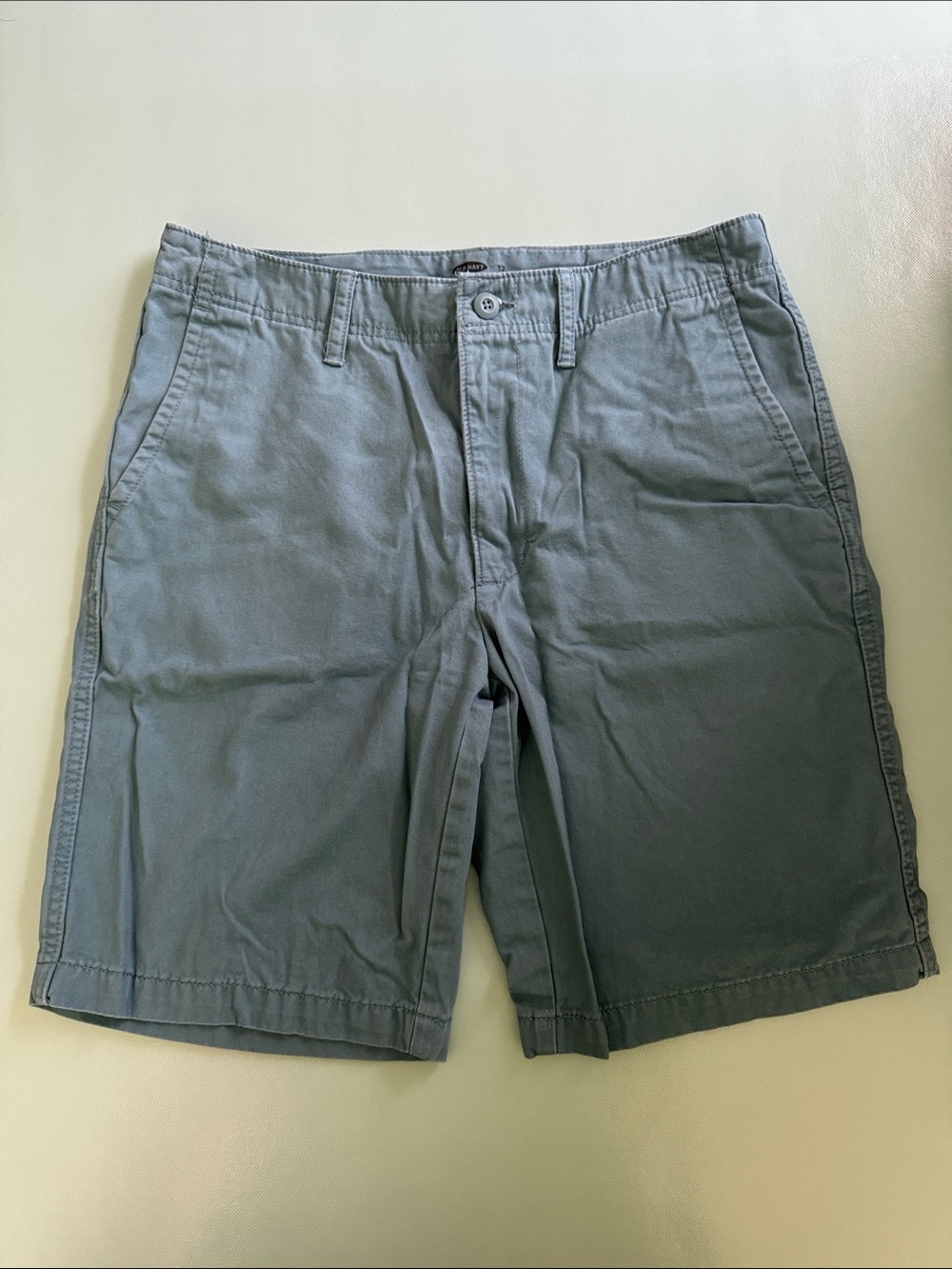 Old Navy Men's Flat-Front Shorts in Blue Size 32